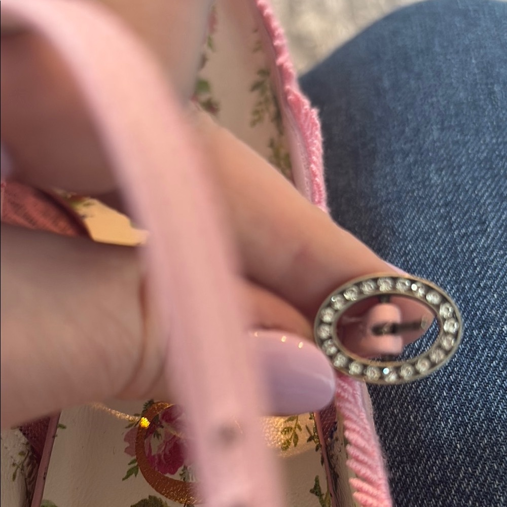 Pink Lace Women Shoes - Picture 6 of 6